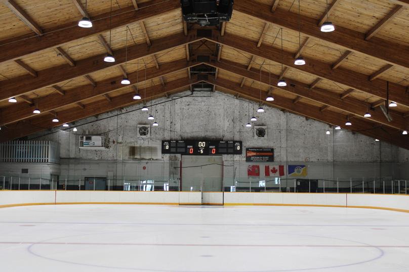 Century Arena ice surface