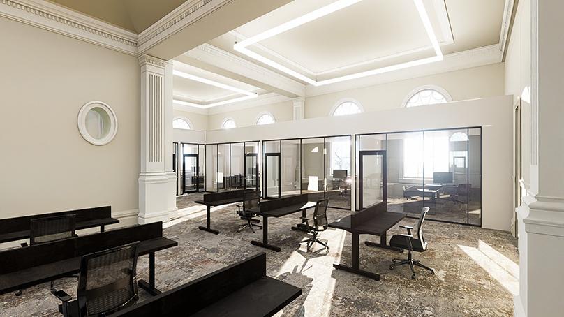 The City of Winnipeg Archives will feature space for programming and research. (Artist rendering)