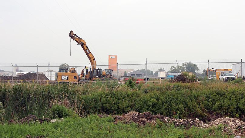 Preparing the land so that it is ready for the Biosolids Facilities to be built in 2026.