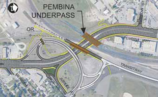 Pembina Underpass Option 3