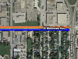 St. Matthews Avenue Protected Bike Lanes