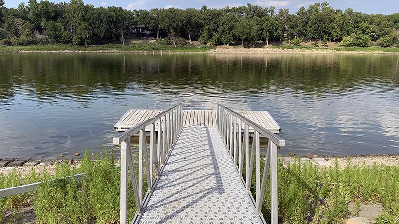 Launch your canoe or kayak at Crescent Drive park