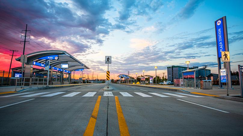 rapid transit plaza station
