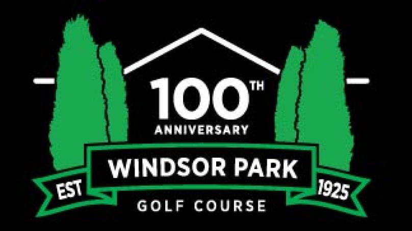 Windsor Park Golf Course 100th Anniversary Black