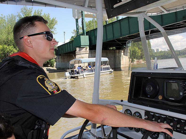 Winnipeg Police Service River Patrol will be on the waterways and riverbanks to keep residents safe and respond to river-related calls.