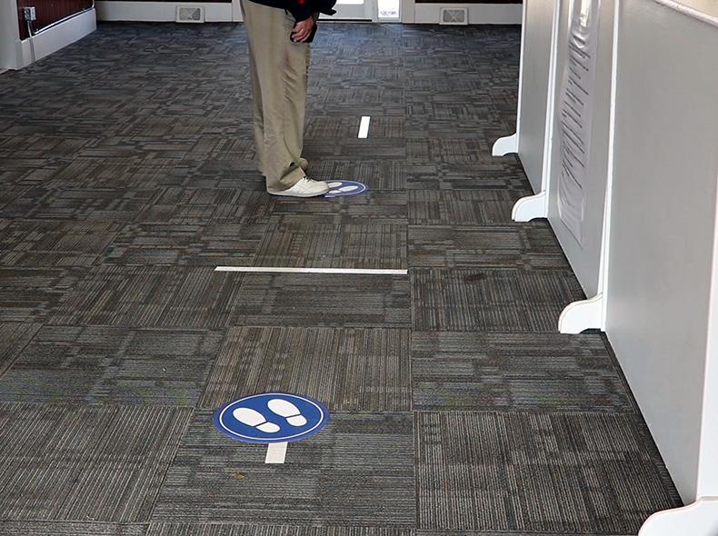 Several additional safety protocols were put in place because of COVID-19.