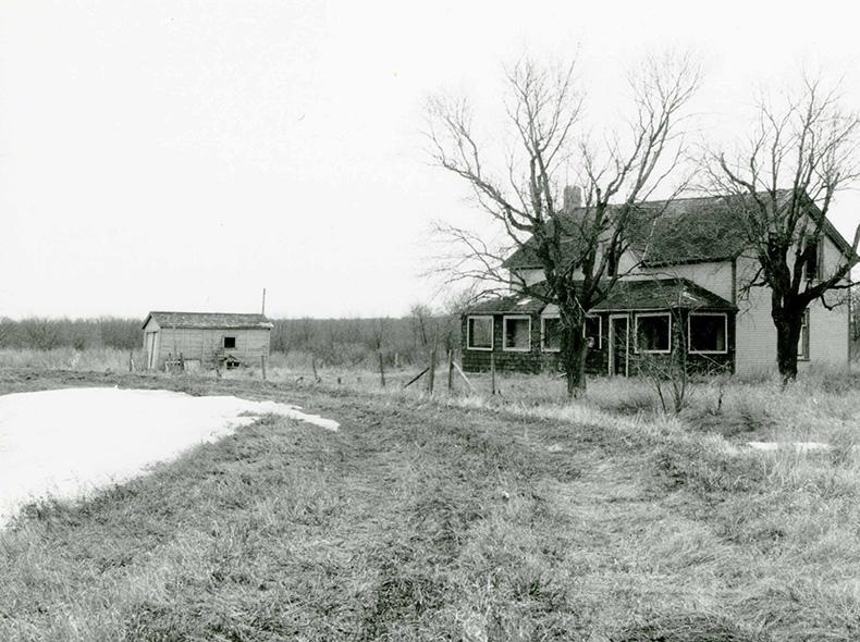 Area of John Blumberg Golf Course prior to construction before 1966.