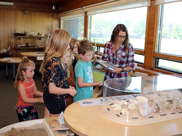 The Loving Lemons Lemonade Stand organizers were given a tour of the Living Prairie Museum to learn more about pollinator conservation.