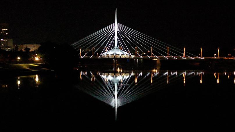 The new LED lights are brighter than the previous lights. Photo credit: Field Service Canada