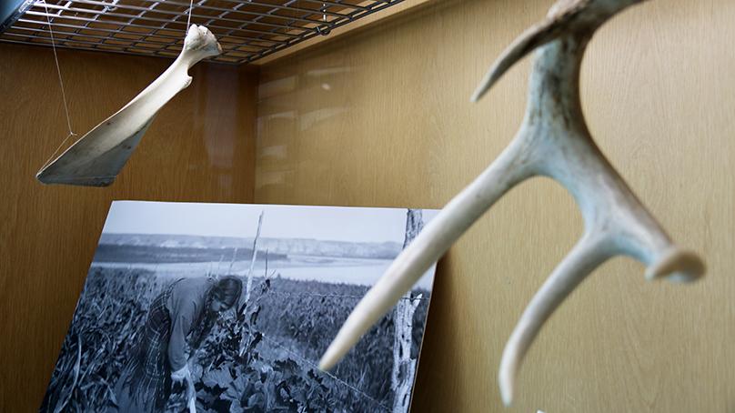 The exhibit centres Indigenous women as knowledge keepers and celebrates the life experiences that support this wisdom.