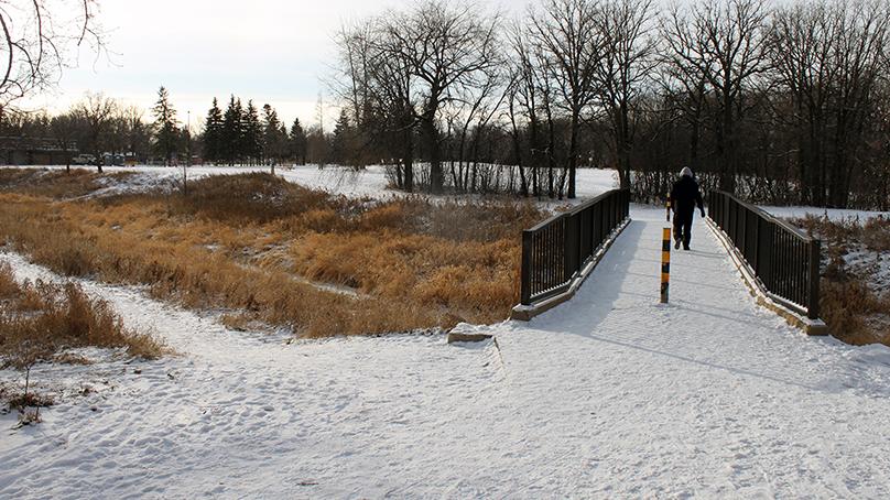 Bunn's Creek walking trail.