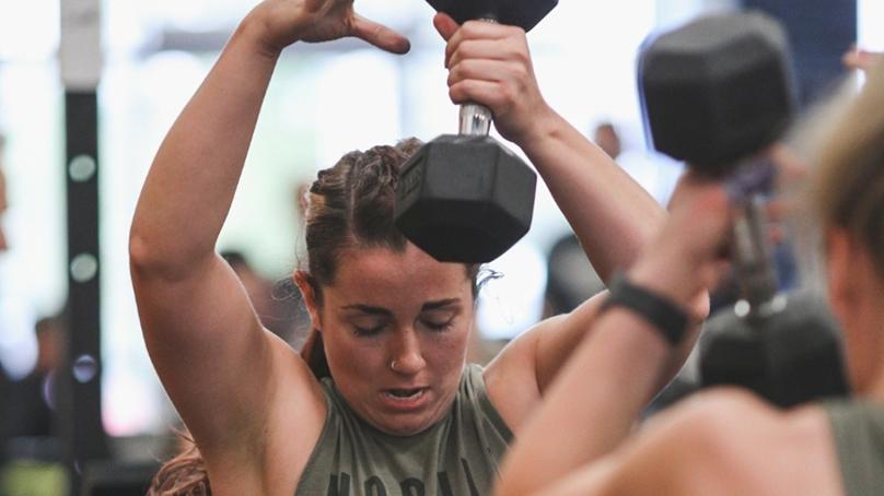 Gaudreau trains for the World Police & Fire Games.