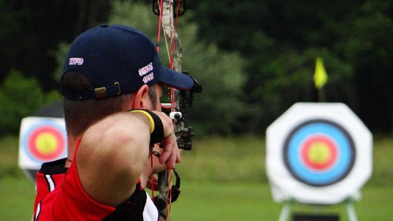Chad Swayze is a firefighter with the Winnipeg Fire Paramedic Service and a decorated archer and champion in the World Police & Fire Games.