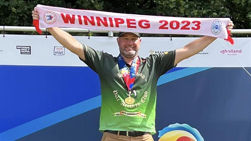 Swayze is one of the four Winnipeg athletes who worked to bring the 2023 World Police & Fire Games to Winnipeg.