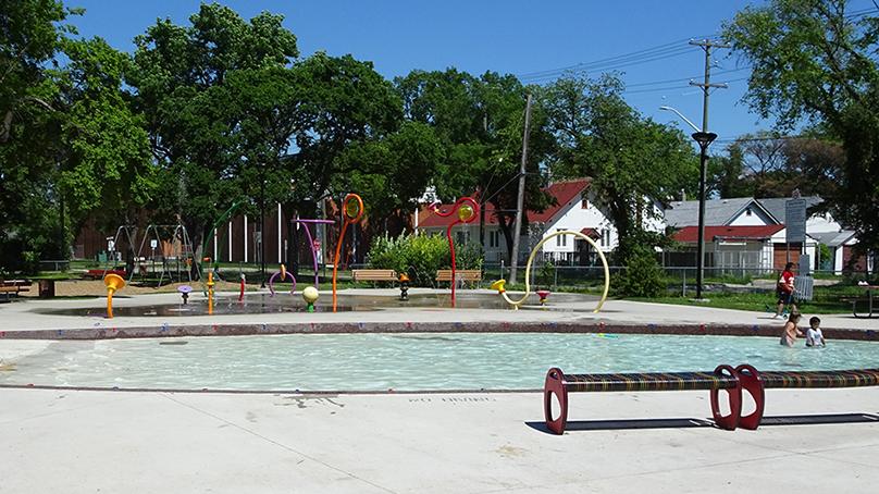 Wading pools begin to open for the season on July 1.