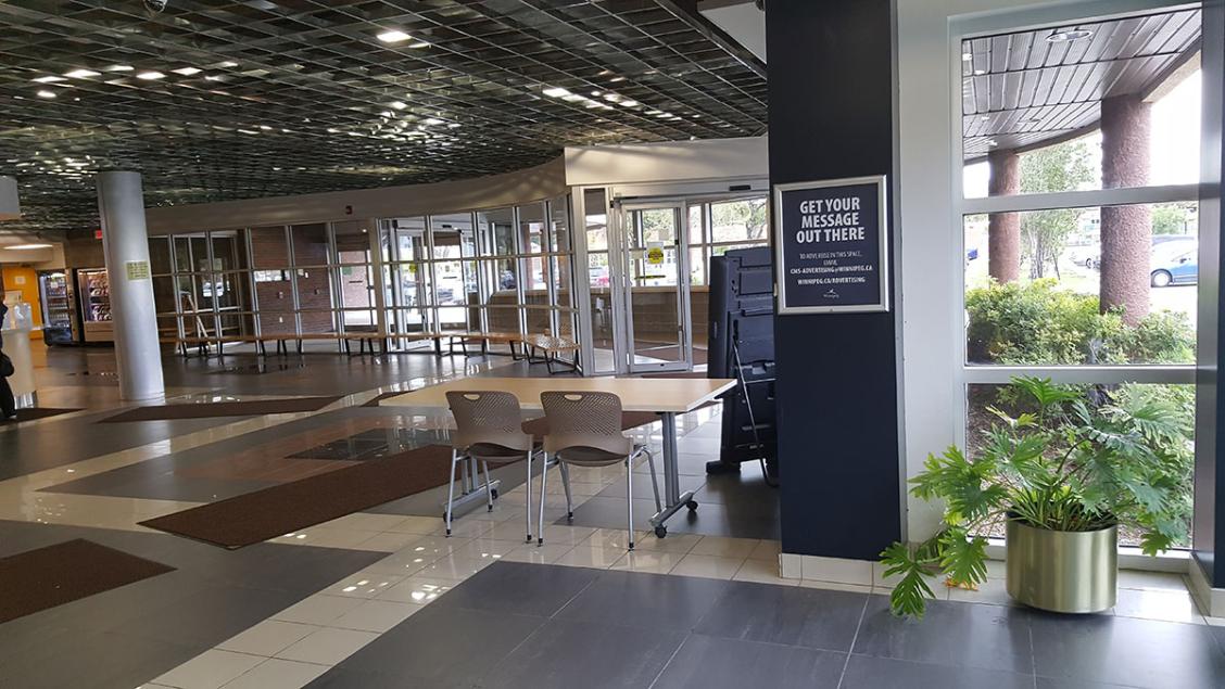 Cindy Klassen Recreation Complex seating area