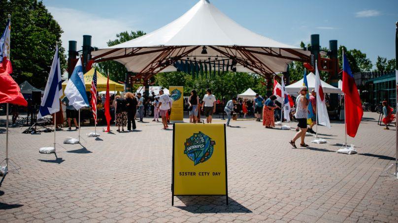 We celebrated each of our eleven Sister Cities with an afternoon at The Forks