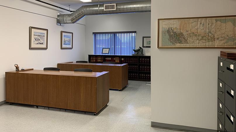 Research room and tables