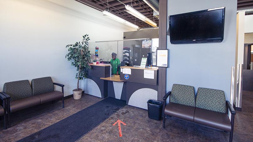 Front desk