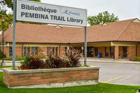Pembina Trail Library exterior