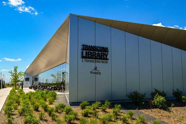 transcona library exterior