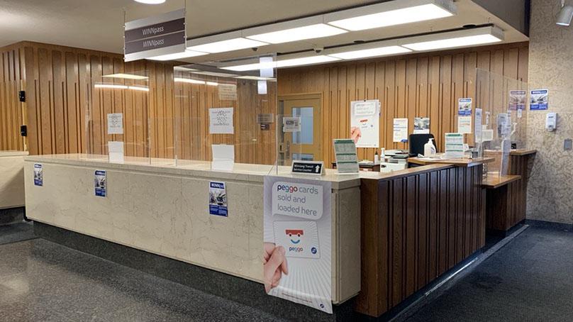 Transit Customer Service desk