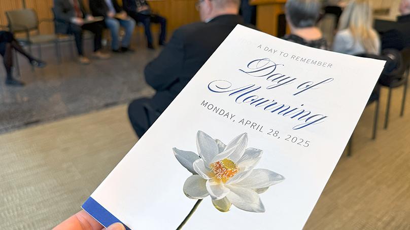 The National Day of Mourning is held annually on April 28 to formally recognize workers who have been injured or killed in the workplace, and recognizes those who have become ill as a result of their work