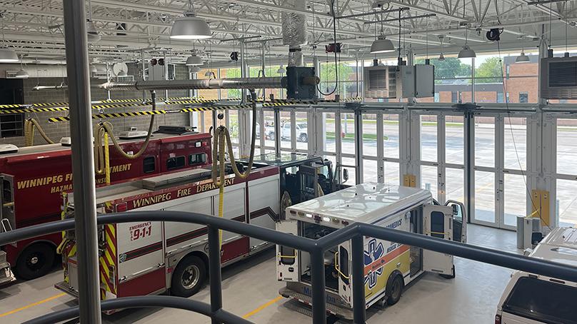 The building meets LEED Silver requirements for environmental building design.