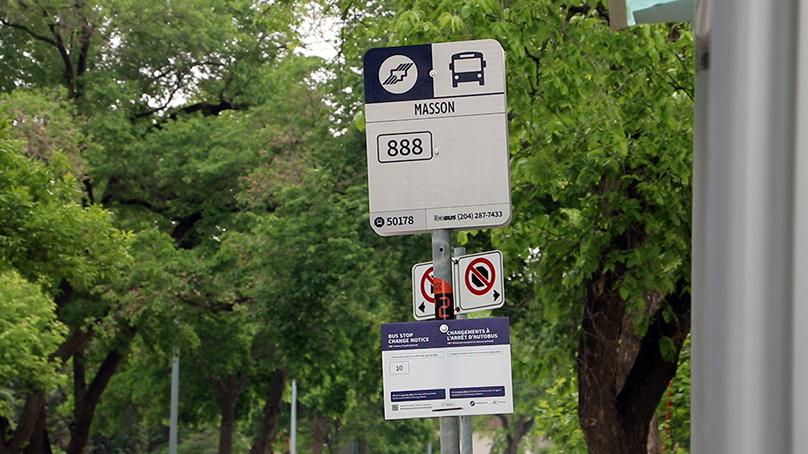 Balance and safety help decide where a bus stop should go.