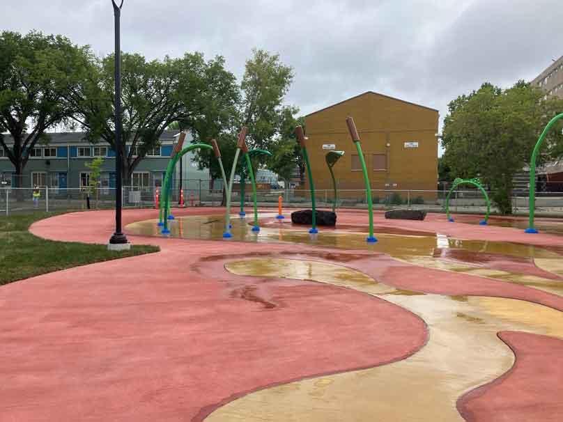 Turtle Island Neighbourhood Centre Spray Pad