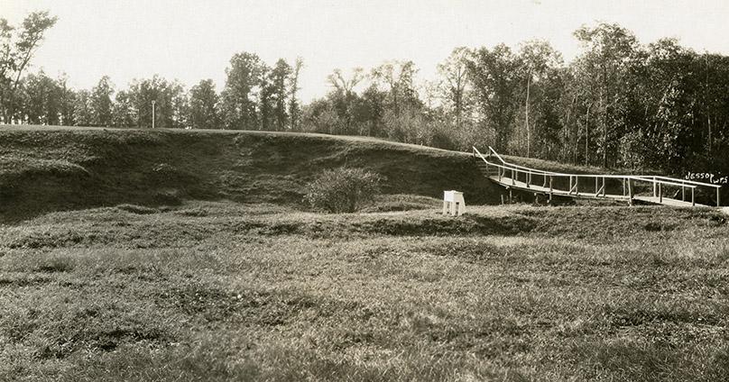The 5th hole at Windsor Park Golf Course in 1925.